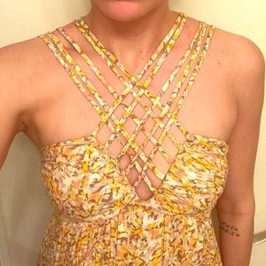 BCBG criss-cross dress